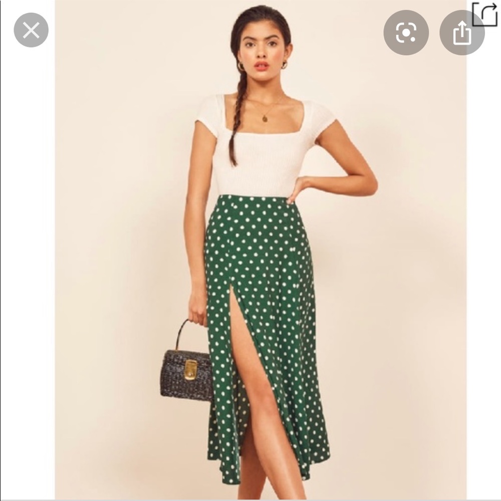 Reformation Zoe skirt